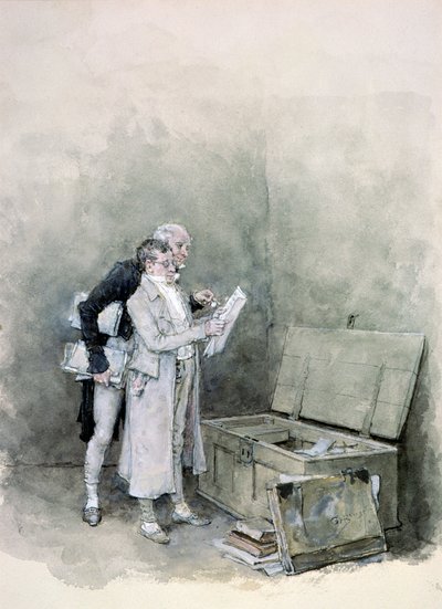 The Deed Chest by George Henry Boughton