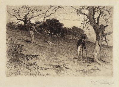 Old New England Orchard by George Henry Smillie