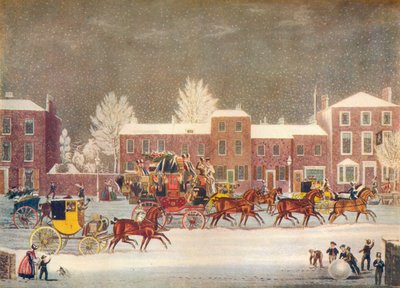 Approach to Christmas by George Hunt