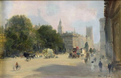 Early Afternoon, Whitehall, London by George Hyde Pownall