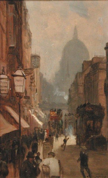 Fleet Street by George Hyde Pownall