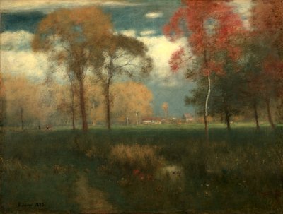 Sunny Autumn Day, 1892 by George Inness