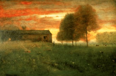 Sunset, Montclair, 1892 by George Inness