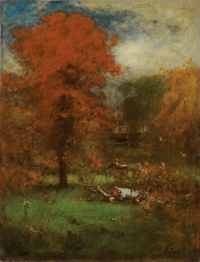 The Mill Pond, 1889 by George Inness