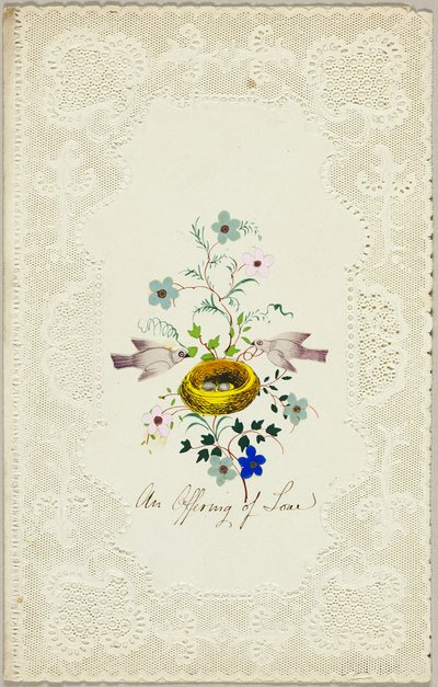 An Offering of Love (valentine) by George Kershaw