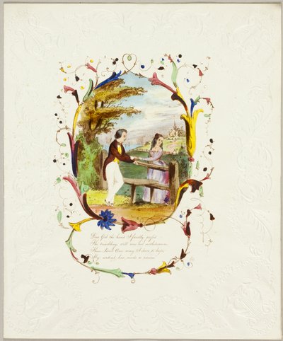 Dear Girl, Thy Hand (valentine) by George Kershaw