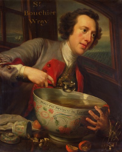 Sir Bouchier Wrey, 1744 by George Knapton