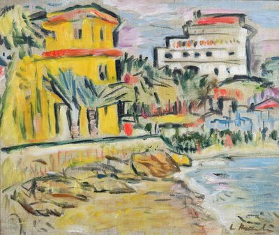 Mediterranean Town by George Leslie Hunter