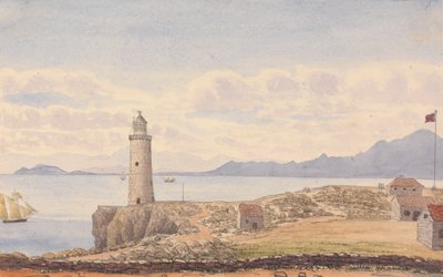 Europa Lighthouse, Ceuta, Spain by George Lothian Hall