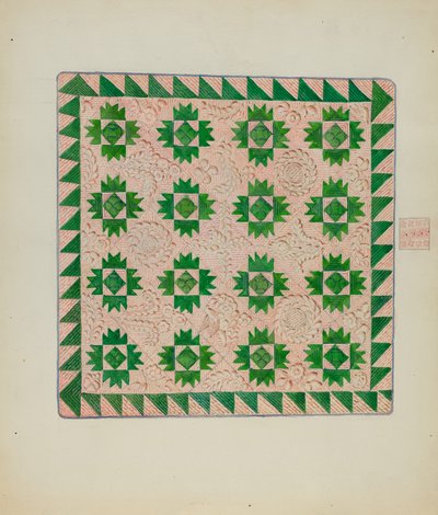 Patchwork Quilt by George Loughridge