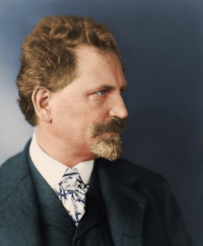 Portrait of Alfons Mucha by Bartolome Esteban and studio Murillo