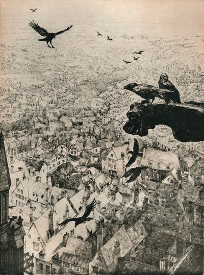 The Jackdaws of Chartres by George Marples