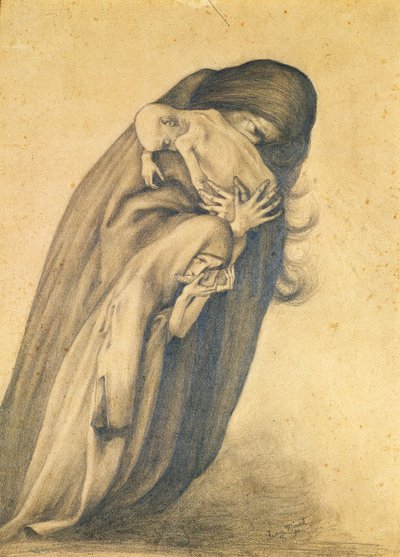 The Grieving Mother by George Minne Baron