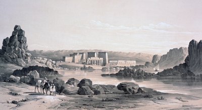 Philae, Looking South, Egypt by George Moore