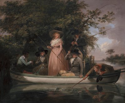 A Party Angling by George Morland
