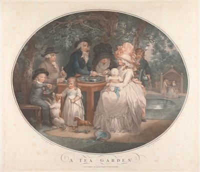 A Tea Garden by George Morland