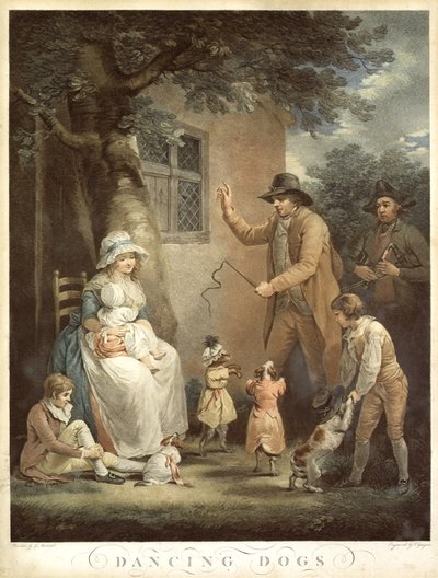 Dancing Dogs by George Morland