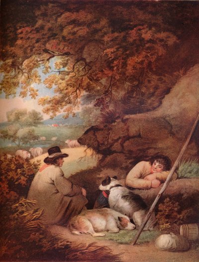 Shepherds Reposing by George Morland