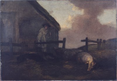 Swineherd by George Morland