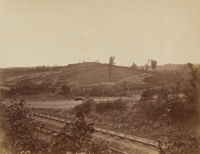 Battlefield in Atlanta, 1864 by George N. Barnard