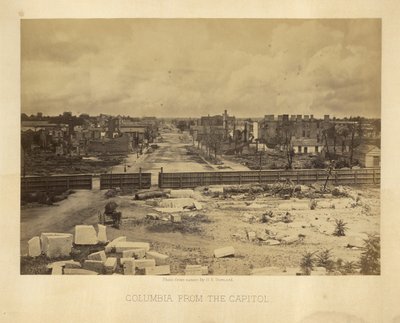 Columbia from the Capitol by George N. Barnard