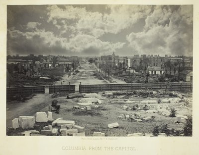 Columbia from the Capitol by George N. Barnard