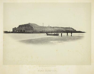 Fort Sumter by George N. Barnard
