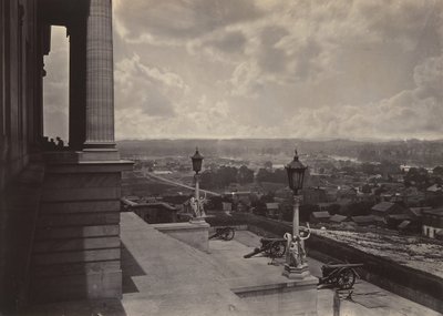 Nashville from the Capitol, 1860s by George N. Barnard