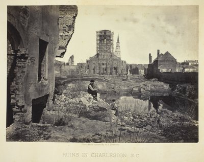 Ruins in Charleston, S.C. by George N. Barnard