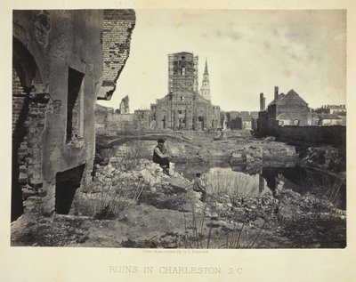 Ruins in Charleston, S.C., 1865-66 by George N. Barnard