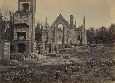 Ruins in Columbia, South Carolina by George N. Barnard