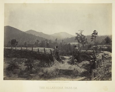 The Allatoona Pass, GA by George N. Barnard