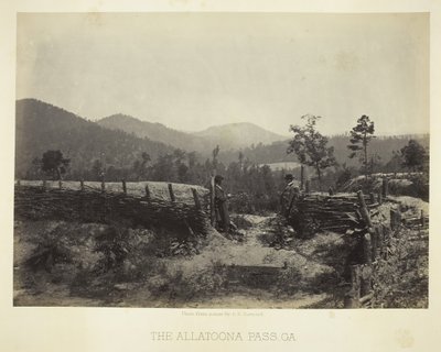 The Allatoona Pass, GA by George N. Barnard
