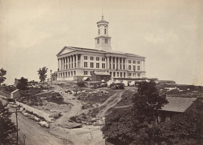 The Capitol, Nashville, Tennessee by George N. Barnard