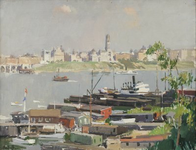 Upper Manhattan by George Oberteuffer