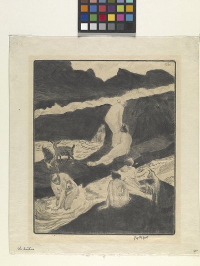 The Bathers by George Overbury