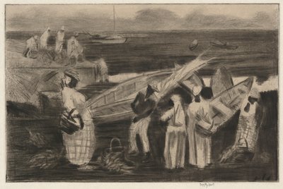 Market Boats by George Overbury Hart