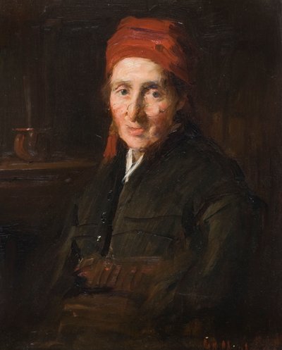 A Brittany Peasant by George Paul Chalmers