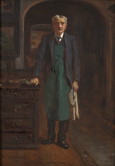 The Butler by George Percy Jacomb Hood