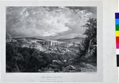 Menai Bridge by George Pickering