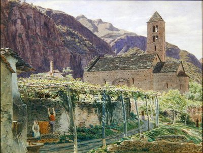 San Nicolo, Giornico by George Price Boyce