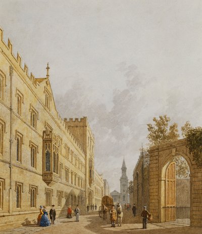 Exeter College, Oxford by George Pyne