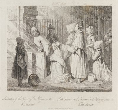 Saluting Virgin, Vienna by George Robert Lewis
