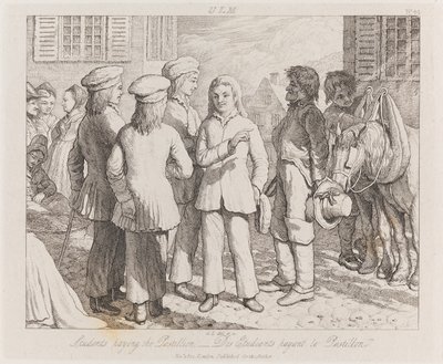 Students, Ulm, c.1821 by George Robert Lewis