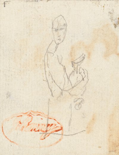 Figure Study 2 by George Romney