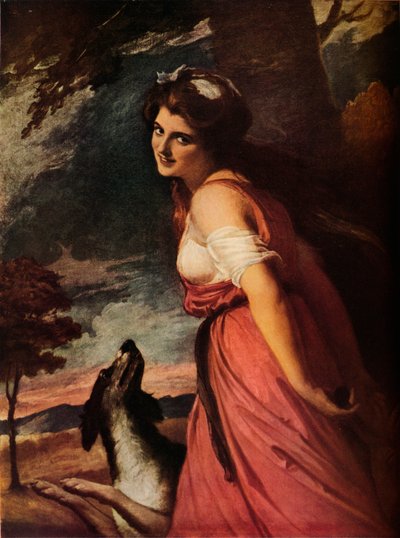 Lady Hamilton as a Bacchante by George Romney