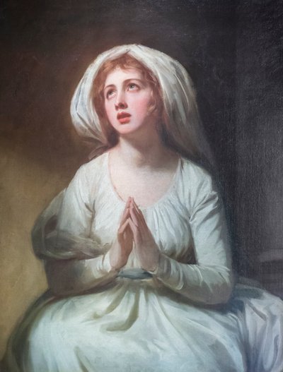 Lady Hamilton at prayer by George Romney