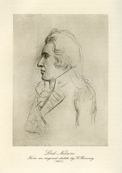 Lord Horatio Nelson by George Romney