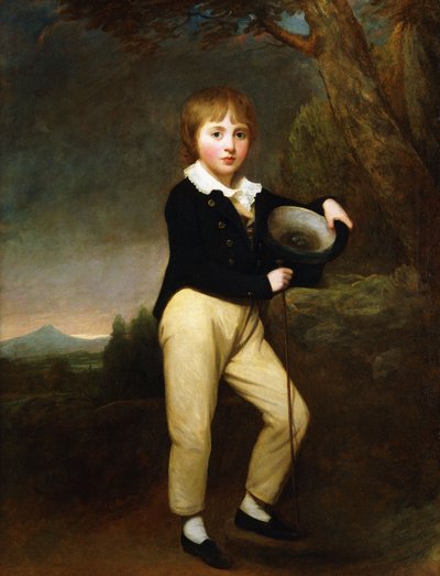 Portrait of Master Baines by George Romney