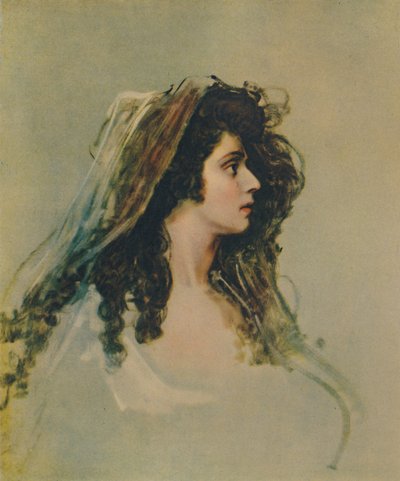 Sarah Siddons by George Romney